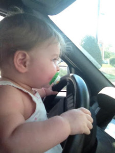 Maddy take the wheel!