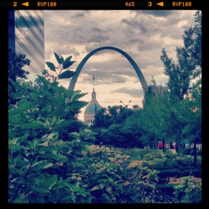 Gateway Arch in Saint Louis, Missouri