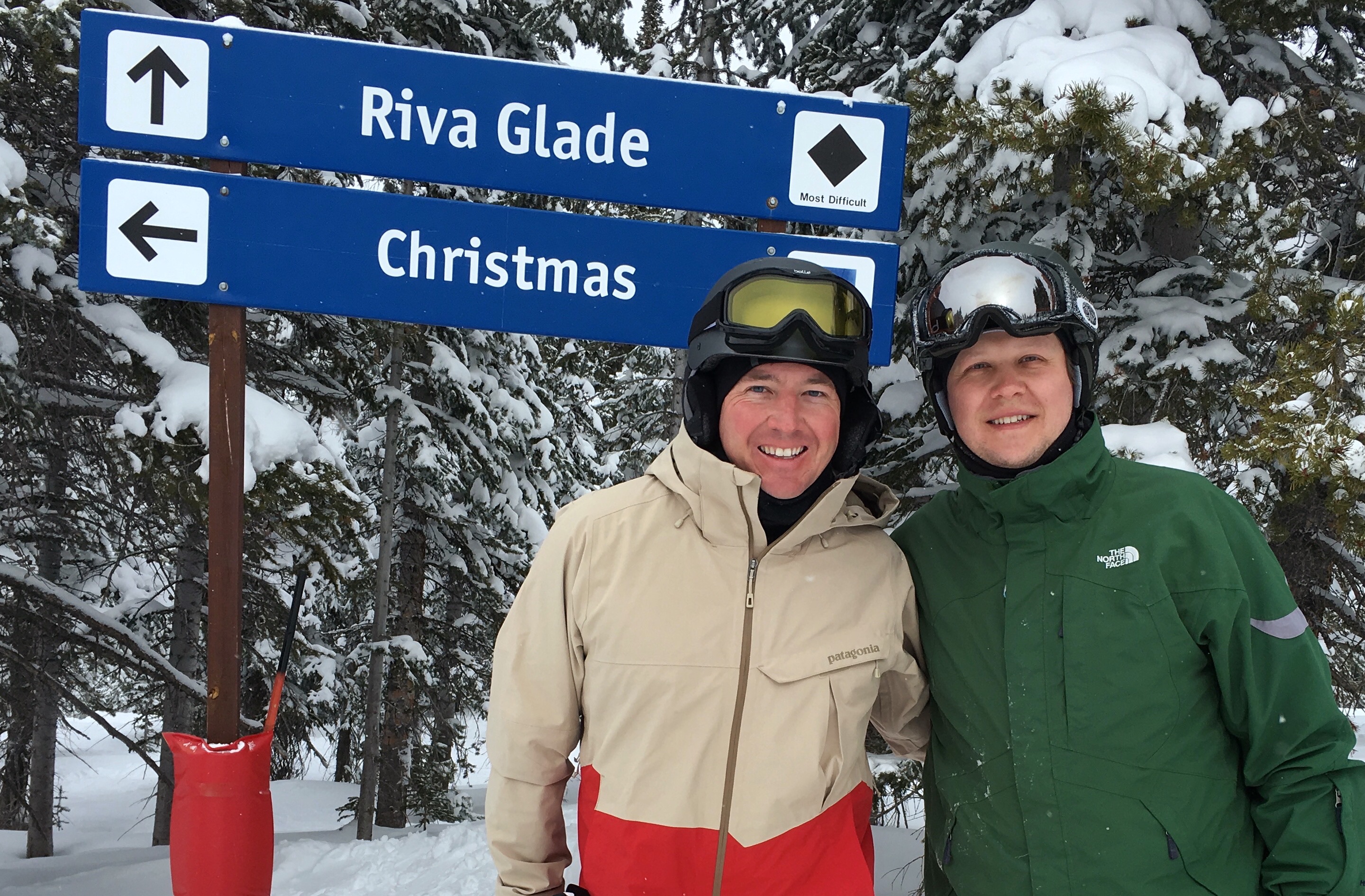 Skiing Vail's Christmas run on Christmas!